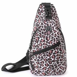 NEW SELINI NEW YORK women's crossbody sling bag in leopard print